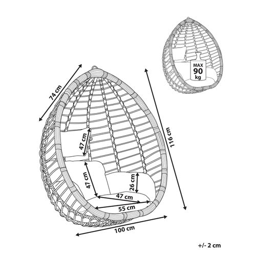 Chaise Porte-à-faux Gris Tollo