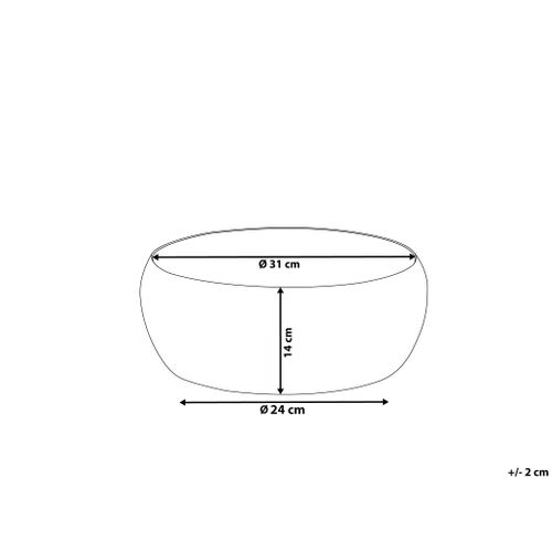 Bol Décoratif Banha Métal Noir