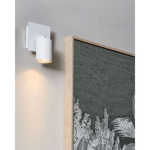 Lot De 2 Appliques Murales Blanc Mat Tigris