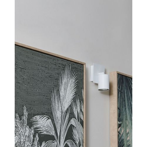 Lot De 2 Appliques Murales Blanc Mat Tigris