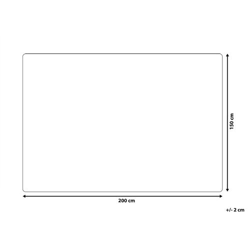 Plaid Blanc Cassé 150 X 200 Cm Samur