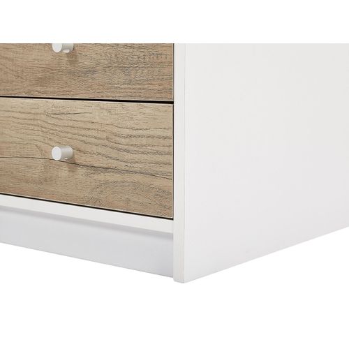 Table De Bureau 140 X 60 Cm Bois Clair Heber