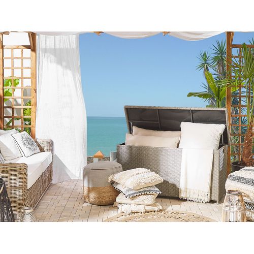 Coffre 126 X 46 Cm Taupe Modena