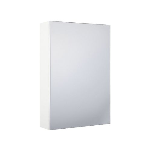 Armoire De Toilette Blanche Avec Miroir 40 X 60 Cm Primavera