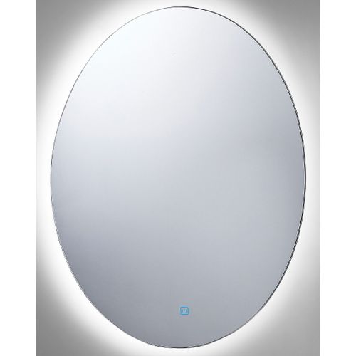 Miroir De Salle De Bain LED Mazille 60 Cm 80 Cm Argenté