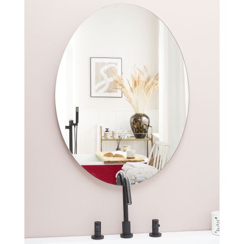 Miroir De Salle De Bain LED Mazille 60 Cm 80 Cm Argenté