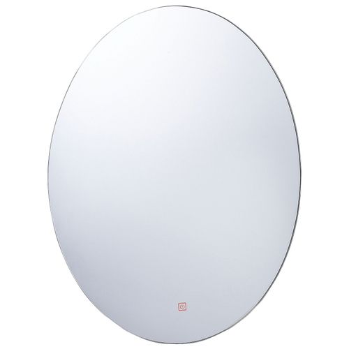 Miroir De Salle De Bain LED Mazille 60 Cm 80 Cm Argenté