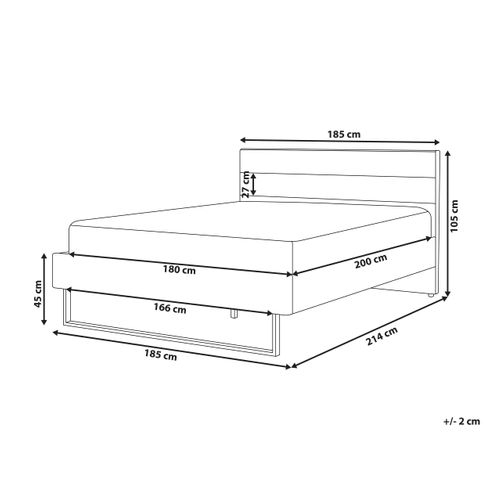Lit Avec Sommier Velours Bellou 180 X 200 Cm Vert