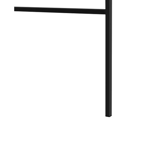 Échelle Porte-serviettes En Métal Noir 5 Barres 50 X 165 Cm Aribibi