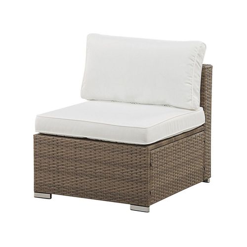 Set De Salon Polyrotin Blanc Belvedere