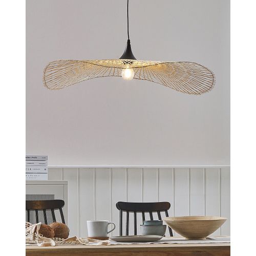 Lampe Suspension Floyd Bambou Marron Clair