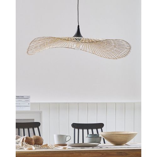 Lampe Suspension Floyd Bambou Marron Clair