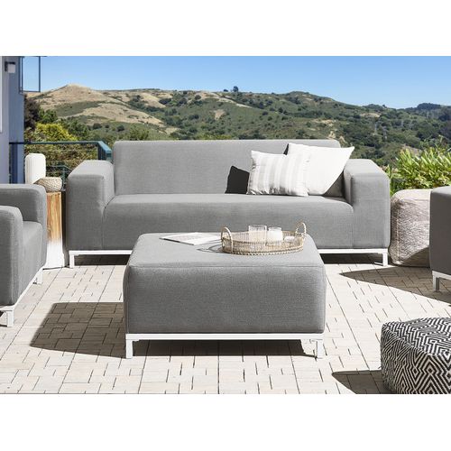 Canapé De Jardin 3 Places Rovigo Gris