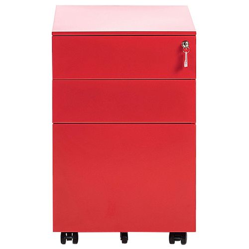 Armoire En Métal Rouge Cami