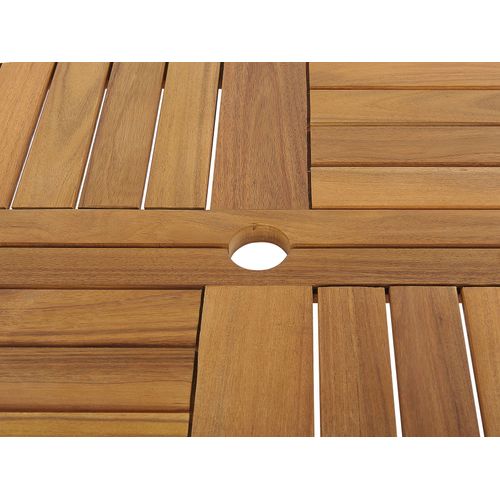 Table De Jardin Bois Solide Bois Clair Tolve