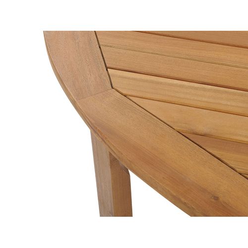 Table De Jardin Bois Solide Bois Clair Tolve