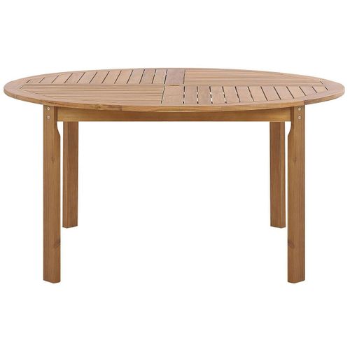 Table De Jardin Bois Solide Bois Clair Tolve