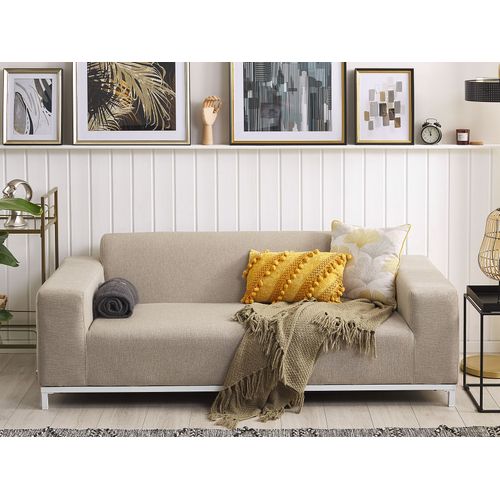 Canapé De Jardin 3 Places Rovigo Beige