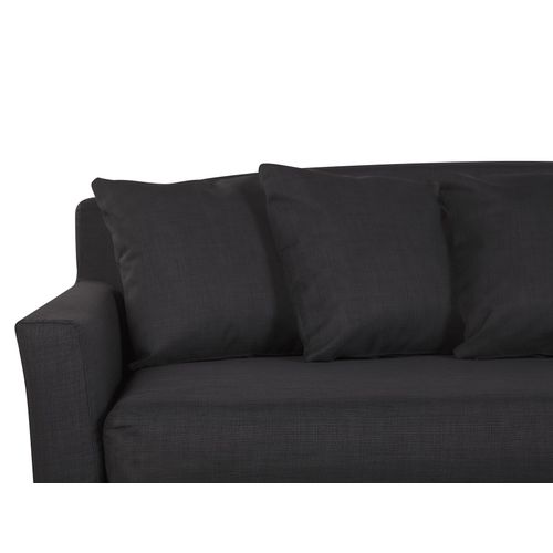 Housse Noire Pour Canapé 3 Places Gilja