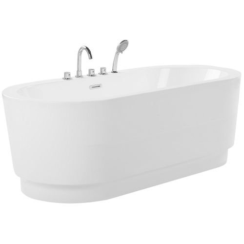 Baignoire Îlot Blanche 170 X 80 Cm Avec Robinets Empresa