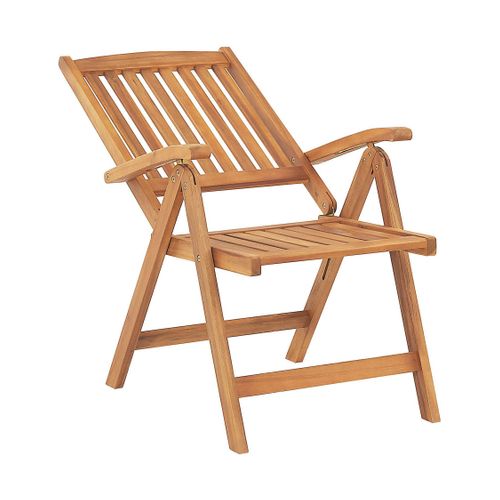 Chaise De Jardin Set De 6 Bois Blanc Cassé Java