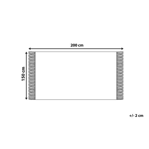 Plaid Vert Émeraude 150 X 200 Cm Hamat