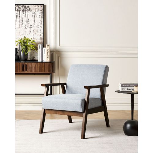 Fauteuil Asnes Tissu Gris