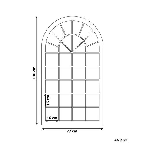 Miroir 130 Cm Beige Trevol