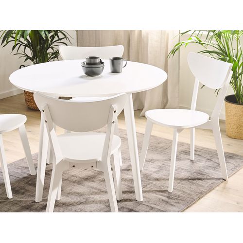 Ensemble De Salle à Manger Blanc 4 Places Roxby