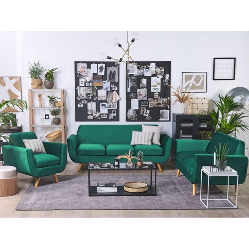 Housse En Velours Vert Pour Canapé 2 Places Bernes