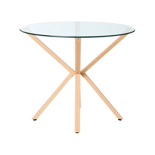 Table De Salle à Manger En Verre De Sécurité D 90 Cm Altura