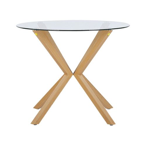 Table De Salle à Manger En Verre De Sécurité D 90 Cm Altura