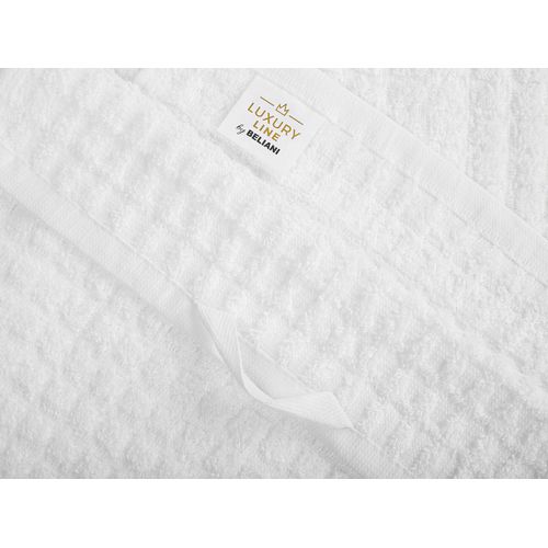 Lot De 11 Serviettes De Bain En Coton Blanc Atai