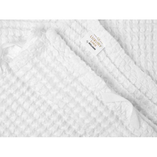 Lot De 11 Serviettes De Bain En Coton Blanc Areora