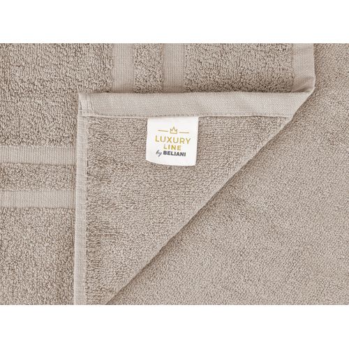 Lot De 11 Serviettes De Bain En Coton Beige Areora