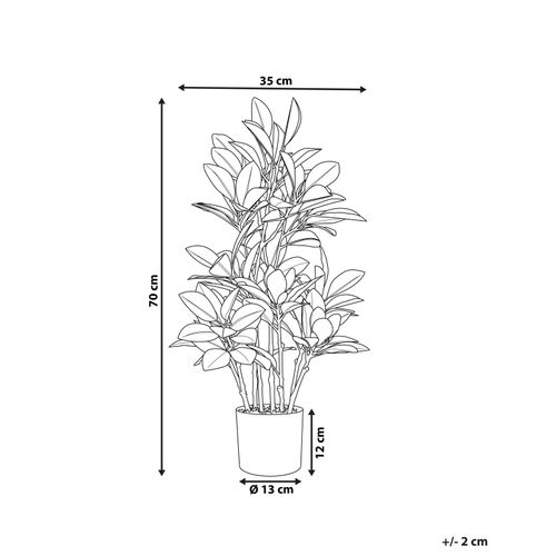 Plante Artificielle 70 Cm Avec Pot Magnolia