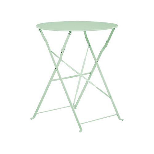 Ensemble Pour Bistro Métal Vert Menthe Fiori