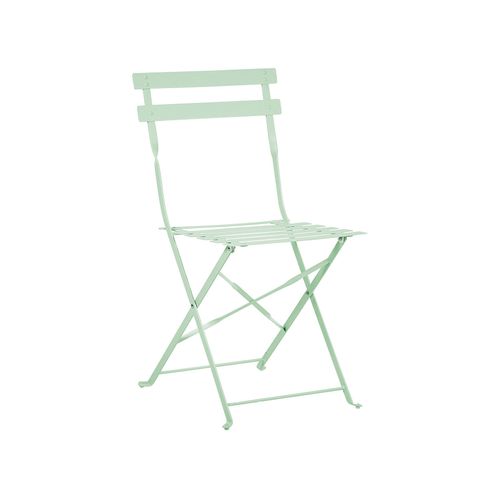 Ensemble Pour Bistro Métal Vert Menthe Fiori