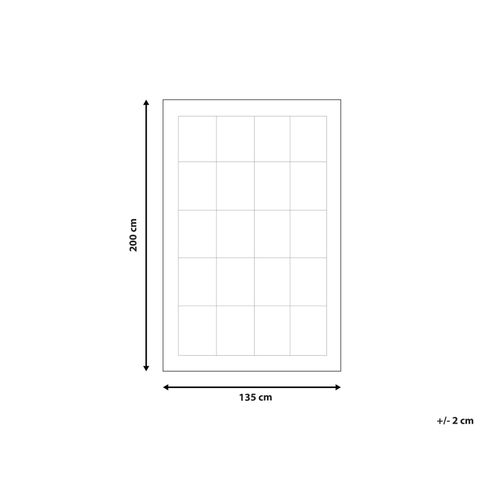 Couette Chaude En Coton Ciré 135 X 200 Cm Koutra