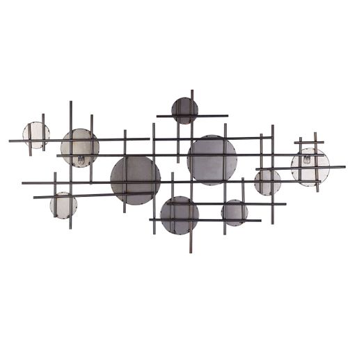 Miroir 55 Cm Noir Ibos