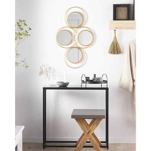 Miroir 80 Cm Doré Lescar