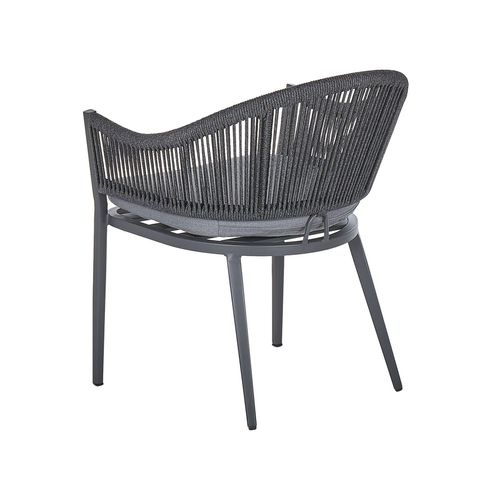 Set De Salle à Manger Verre Gris Mileto