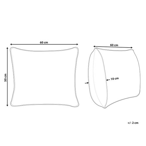 Oreiller En Plumes Et Duvet De Canard 50 X 60 Cm Feldberg