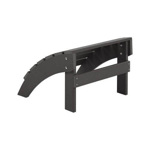 Chaise De Jardin Bois D'ingénierie Gris Foncé Adirondack