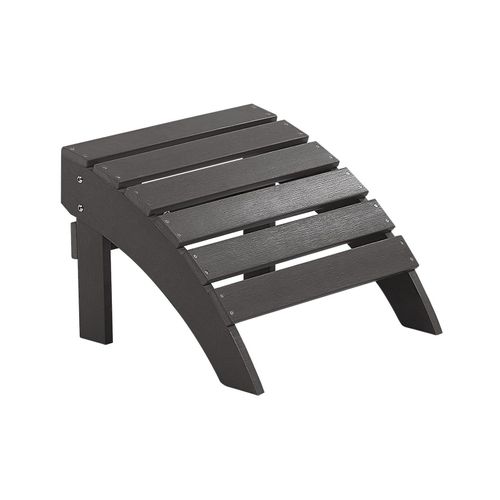Chaise De Jardin Bois D'ingénierie Gris Foncé Adirondack
