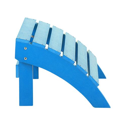 Chaise De Jardin Bois D'ingénierie Bleu Adirondack