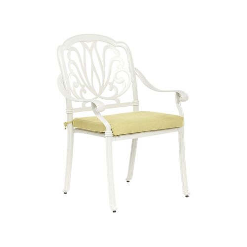 Set De Salle à Manger Métal Blanc Ancona