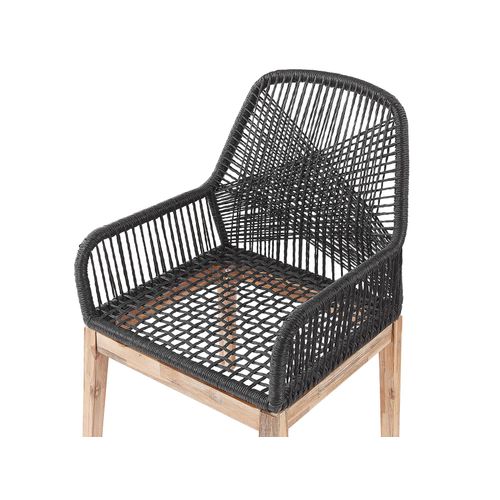 Set De Salle à Manger Béton Noir Olbia