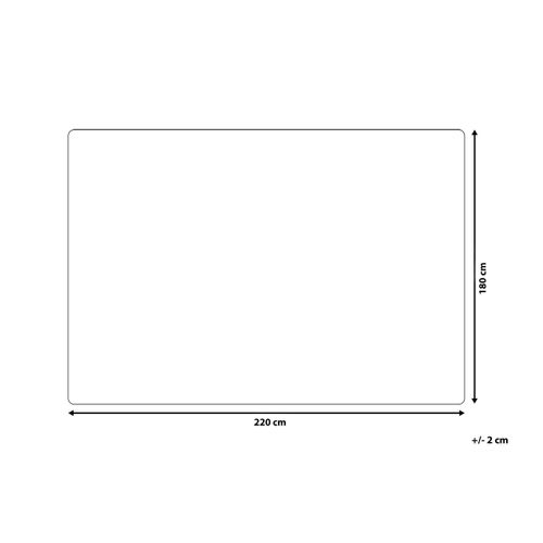 Plaid Gris Foncé Et Blanc 180 X 220 Cm Taza