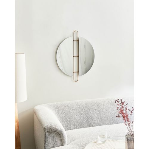 Miroir  Attin 52 Cm 65 Cm Doré
